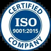 ISO 9001:2015 certified company